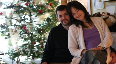 Jody Nelson and Keith Mullins (Natalie Dobbin/ December, 2011)