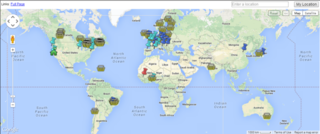 International CSA Map
